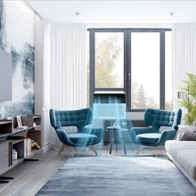 Load image into Gallery viewer, 6000 Btu U-Shaped Window Air Conditioner, WiFi &amp; App Control, Ultra Quiet, Enabled Saddle Window AC Unit Cools Up to 300 Sq. ft, Cooling, Dehumidifier, Flexible for Home/Office
