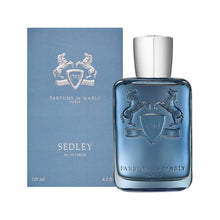Load image into Gallery viewer, Parfums de Marly - Sedley - 4.2 Fl Oz - Eau De Parfum for Men - Top notes Bergamot, Spearmint, Watery accord - Heart notes Geranium, Lavender, Solar note - Base notes Sandalwood, Incense - 125ml
