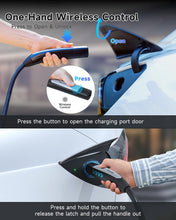 Load image into Gallery viewer, Level 2 EV Charger for Tesla, 40A/9.6kW Ultra-Fast Home Portable EV Charging Station with NEMA 14-50 Plug, 25FT Cable, Adjustable Current &amp;Delay Start Timer, Compatible with Model Y/3/S/X (NACS Port)
