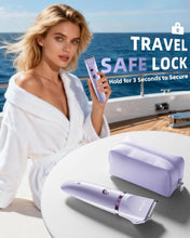 Load image into Gallery viewer, Ufree Bikini Trimmer Electric Razors for Women, Ceramic Blade Body Hair Trimmer, IPX7 Waterproof Rechargeable Lady Shaver, Personal Groomer for Legs &amp; Pubic Hair, Gifts for Women, Purple
