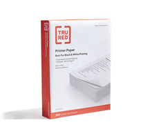 Load image into Gallery viewer, TRU RED Printer Paper, 8.5" x 11", 20 lbs., White, 500 Sheets/Ream (TR56957)
