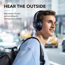 Load image into Gallery viewer, Soundcore by Anker Q20i Hybrid Active Noise Cancelling Headphones, Wireless Over-Ear Bluetooth, 40H Long ANC Playtime, Hi-Res Audio, Big Bass, Customize via an App, Transparency Mode
