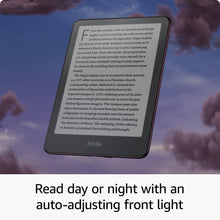 Load image into Gallery viewer, Kindle Paperwhite Signature Edition Essentials Bundle including All-new Kindle Paperwhite Signature Edition (32GB) - Black, Fabric Cover - Black, and Wireless Charging Dock
