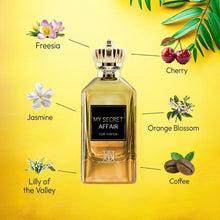 Load image into Gallery viewer, My Secret Affair Womens Perfume Long Lasting - Floral Women’s Fragrance, Jasmine, Orange Blossom, Freesia &amp; Lily - Inspired by J.PG's S.candal - Eau de Parfum-3.4 Fl Oz (100ml) Dubai Perfume for Women
