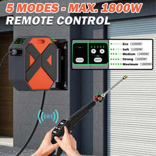 Load image into Gallery viewer, DECOKTOOL 5000PSI Wall Mounted PowerWasher with 4 Quick Connect Nozzles, Foam Cannon for Car, Lane, Patio Cleaning
