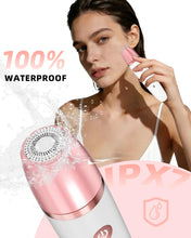 Load image into Gallery viewer, Ufree Bikini Trimmer Electric Razors for Women, Ceramic Blade Body Hair Trimmer, IPX7 Waterproof Rechargeable Lady Shaver, Personal Groomer for Legs &amp; Pubic Hair, Gifts for Women, Gold
