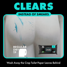 Load image into Gallery viewer, DUDE Wipes - Flushable Wipes - 6 Pack, 288 Wipes - Mint Chill Extra-Large Adult Wet Wipes - Vitamin-E, Aloe, Eucalyptus &amp; Tea Tree Oils - Septic and Sewer Safe
