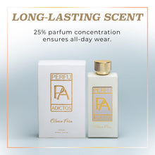 Load image into Gallery viewer, Blanca Pura Eau de Parfum for Men &amp; Women by Perfuadictos - Elegant Jasmine Perfume with White Musk &amp; Magnolia - Long-Lasting 25% Fragrance Concentration - Luxurious Gift (3.4 fl oz)
