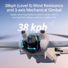 Load image into Gallery viewer, DJI Mini 3 Fly More Combo (DJI RC), Drones with Camera for Adults 4K, 3 Batteries for 114-min Flight Time, Vertical Shooting, 32800ft (10km) Video Transmission, Lightweight Mini Drone for Beginners
