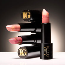 Load image into Gallery viewer, LAURA GELLER NEW YORK Italian Marble Sheer Lipstick - Peach Bellini - Hydrating &amp; Lightweight - Vitamin E &amp; Caster Seed Oil - Cream Finish
