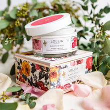 Load image into Gallery viewer, LOLLIA Always in Rose Body Butter, 5.5 oz. - Rose &amp; Hibiscus Fragrance – Shea Butter &amp; Cocoa Butter, Body Lotion for Women, Hydrating &amp; Smooth Body Moisturizer
