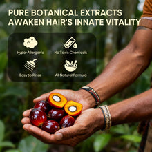 Load image into Gallery viewer, Batana Oil Shampoo and Conditioner Set, Batana Oil Shampoo for Hair Loss, Restores Hair Vitality and Rejuvenates, Stimulates Hair Growth, Repairs Damage for Men &amp; Women 300ml+300ml 10.58fl.oz
