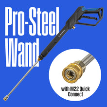 Load image into Gallery viewer, Westinghouse ePX3500 Electric Pressure Washer, 2500 Max PSI 1.76 Max GPM with Anti-Tipping Technology, Onboard Soap Tank, Pro-Style Steel Wand, 5-Nozzle Set, for Cars/Fences/Driveways/Home/Patios

