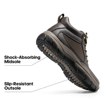 Load image into Gallery viewer, NORTIV 8 Men's Chukka Boots Lightweight Fashion Casual Hiking Ankle Boots,Size 10,DARK BROWN,SNHB2411M
