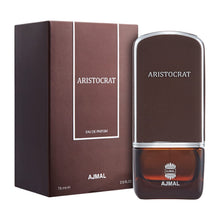 Load image into Gallery viewer, Ajmal Aristocrat Eau de Parfum for Men – 2.5 fl oz / 75 ml | Long-Lasting Woody Ambery Fragrance with Citrus &amp; Musk | Luxury Perfume Crafted in Dubai
