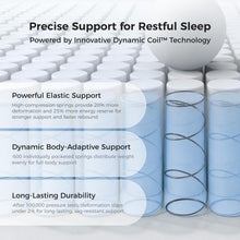 Load image into Gallery viewer, Sweetnight CoolNest 16 Inch Queen Mattress, Hybrid Queen Size Mattresses with DuoSense Pillow Top &amp; Memory Foam for Feels up to 8° Cooler, Medium Firm Mattress Pressure Relief CertiPUR-US Certified
