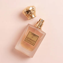 Load image into Gallery viewer, Prince Parfums Dubai – Story of Gourmand Vanilla – Women’s Extrait de Parfum 3.4 Ounces – Luxury Perfume with Coconut, Peach, Tiare Flower &amp; Vanilla – Romantic, Sweet &amp; Long Lasting Fragrance
