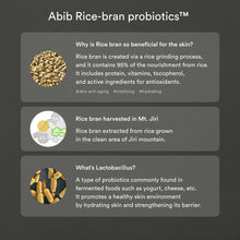 Load image into Gallery viewer, Abib Rice Probiotics Overnight Mask Barrier Jelly 2.71 fl oz I Intensive Hydrating Nourishing for Skin Barrier, Bouncy Skin Texture, Less Stress
