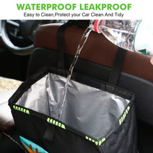 Load image into Gallery viewer, Car Trash Can, 3.5 Gallons Car Can, Handy Car Tissue Holder, Easy-to-Install Car Accessory Interior, Leak-Proof Car Organizer and Storage Bag for the Back/Front/Console of Any Cars, Sedans, SUVs,

