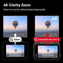 Load image into Gallery viewer, Insta360 Ace Pro 2 Dual Battery Bundle - 8K Waterproof Action Camera Co-Engineered with Leica, 1/1.3" Sensor, Dual AI Chip, Leading Low Light, Superior Audio
