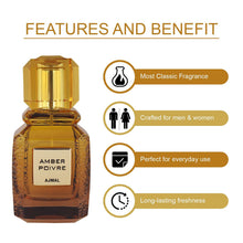 Load image into Gallery viewer, Ajmal Amber Poivre Eau De Parfum For Men &amp; Women 3.4 Oz / 100 ML - Long Lasting Fresh Spicy Fragrance - Made In Dubai
