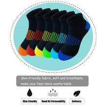 Load image into Gallery viewer, JAMEGIO boy socks 18 Pairs kids Low Cut socks Half Cushion Sport Ankle Athletic Sock for Little Big Kids Size Age 3-14 Years (3-5 Years)
