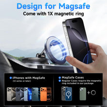 Load image into Gallery viewer, ANDERY Car Phone Holder for Magsafe [78+LBS Strongest Suction &amp; 2400gf Magnetic] 360° Adjustable Car Phone Mount, Phone Holders for Your Car for iPhone 17-12 Pro Max Plus Air, Carbon Fiber
