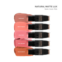 Load image into Gallery viewer, Nudestix Nudies Matte Lux Cream Blush 3-in-1 All Over Face Colour For Cheeks Eyes and Lips w/Blending Blush (Dolce Darlin')
