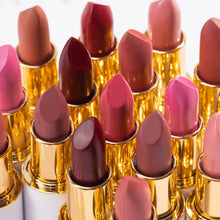 Load image into Gallery viewer, Ogee Full Bloom Sculpted Lipstick (Santana - Cherry Red) - Long Lasting Organic Lipstick with Jojoba Oil &amp; Micro Hyaluronic Acid - 70% Organic Ingredients &amp; Made in USA
