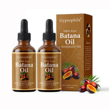 Load image into Gallery viewer, Gypsophila Batana Oil for Hair Growth -100% Pure Natural Hair Growth Oil, Nourishes The Scalp, Eliminates Split Ends, Reduce Hair Loss &amp; Detox Your Scalp (2 Pack) for All Hair Types
