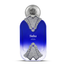 Load image into Gallery viewer, Nabeel Suha - Luxus Edition for Unisex - Arabian Perfume for Women &amp; Men - Fragrance with Apple, Bergamot, Saffron, Patchouli, Vetiver, Musk Scent - Arabic Cologne - Travel Size - 3.3 oz EDP Spray
