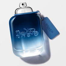 Load image into Gallery viewer, Coach Blue Eau de Toilette - Long Lasting Fragrance with notes of Lime Oil, Black Pepper &amp; Amber - Fougere &amp; Aquatic - 2.0 fl. oz.
