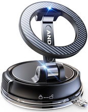Load image into Gallery viewer, ANDERY Car Phone Holder for Magsafe [78+LBS Strongest Suction &amp; 2400gf Magnetic] 360° Adjustable Car Phone Mount, Phone Holders for Your Car for iPhone 17-12 Pro Max Plus Air, Carbon Fiber
