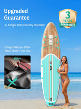 Load image into Gallery viewer, Niphean Inflatable Stand Up Paddle Board with Stabiltrac Fin Design and SUP Accessories, Anti-Slip EVA Deck, 10’6’’ Inflatable Paddle Boards for Adults &amp; Youth of All Skill Levels
