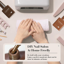 Load image into Gallery viewer, CANNI 30Pcs 9ML Hema-free Gel Nail Polish Set,Nude Brown Red Glitter Gold Gel Polish Kit Soak Off LED Nail Gel Polish Set Nail Art Starter Manicure Salon DIY at Home
