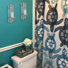 Load image into Gallery viewer, SOMTO Beach Starfish Wall Candle Sconces Decor,Ocean Themed Wall-Mount Candle Holders, Coastal Farmhouse Nautical Rustic Decorations for Bathroom, Living Room, Dining Room and Office, Set of 2
