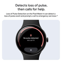 Load image into Gallery viewer, Google Pixel Watch 4 (41mm) - Android - 2 Years of Data- Heart Rate,Sleep &amp; Fitness Tracking -30-Hour Battery -Polished Silver Aluminum Case - Iris Active Band - LTE (2025) -Google Pixel Watch app

