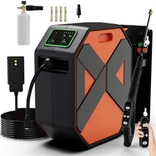Load image into Gallery viewer, DECOKTOOL 5000PSI Wall Mounted PowerWasher with 4 Quick Connect Nozzles, Foam Cannon for Car, Lane, Patio Cleaning

