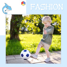 Load image into Gallery viewer, JAMEGIO Boys Socks 12 Pairs Ankle Athletic Sock Half Cushion Low Cut socks for Little Big Kids Size Age 3-10 Years(5-7 Years)
