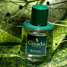 Load image into Gallery viewer, Gisada Switzerland Luxury Eau De Parfum Fragrance, Unisex Perfume + Cologne for Women &amp; Men (Fresh + Woody), Royal, 100mL/3.3oz
