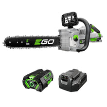 Load image into Gallery viewer, EGO POWER+ Chain Saw, 16” Battery Powered Chainsaw, Electric Cordless, Includes 56V 4.0Ah Battery and Charger – CS1613
