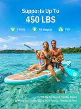 Load image into Gallery viewer, Niphean Inflatable Stand Up Paddle Board with Stabiltrac Fin Design and SUP Accessories, Anti-Slip EVA Deck, 10’6’’ Inflatable Paddle Boards for Adults &amp; Youth of All Skill Levels
