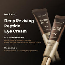 Load image into Gallery viewer, medicube Eye Serum with Deep Reviving Peptide | Eye Treatment Serum with Multi Peptides, Niacinamide &amp; Squalane | Reduces Signs of Aging and FIne Lines | Korean Skincare, 1.01 fl.oz
