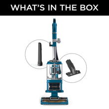Load image into Gallery viewer, Shark Upright Vacuum, Navigator Lift-Away with Self-Cleaning Brushroll, HEPA Filter, Swivel Steering, Upholstery Tool &amp; Pet Crevice Tool, Perfect for Pets &amp; Multi-Surface, Teal, ZU503AMZ
