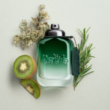 Load image into Gallery viewer, Coach Green Eau de Toilette - Long Lasting Fragrance with notes of Kiwi, Rosemary Essence &amp; Crystal Moss - Fruity &amp; Green - 2.0 fl. oz.

