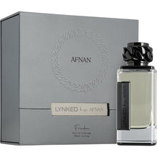 Load image into Gallery viewer, Afnan Lynked Freedom (Black) For Men Eau De Parfum, 3.4 Fl. Oz
