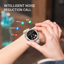 Load image into Gallery viewer, Men's Outdoor Smartwatch, Standalone GPS &amp; Offline Maps, 5ATM Waterproof, 1.43" AMOLED, 4GB Memory, 178 Sports Modes, Compass, Heart Rate/SpO2/Stress/Sleep Monitor, Compatible Android and iOS Khaki
