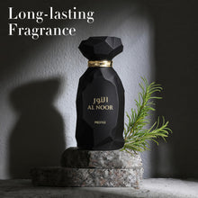 Load image into Gallery viewer, A CENTER AL NOOR Eau de Parfum Unisex 3.4 Fl Oz Perfume For Women&amp;Men| Long Lasting Exotic Saffron, Iris &amp; Leather Fragrance | Sophisticated Oriental Woody Scent | Cologne Gift Daily Use
