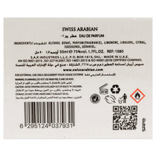 Load image into Gallery viewer, Swiss Arabian Rose 01 - Luxury Products From Dubai - Long Lasting, Addictive Personal EDP Spray Fragrance - Seductive Signature Aroma - 1.7 Oz
