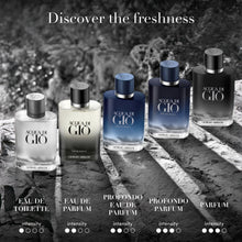Load image into Gallery viewer, Armani Beauty - Acqua di Giò - Parfum - Cologne for Men - Fresh &amp; Woody Men’s Fragrance - Bergamot, Ginger, Marine, Geranium, Rosemary, Clary Sage, Patchouli, Incense Notes - 1.0 Fl Oz
